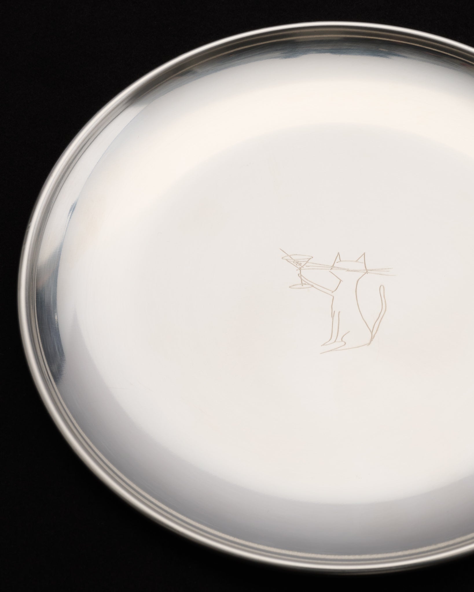 indoor cat side plate — set of 2 - lazy jamie -