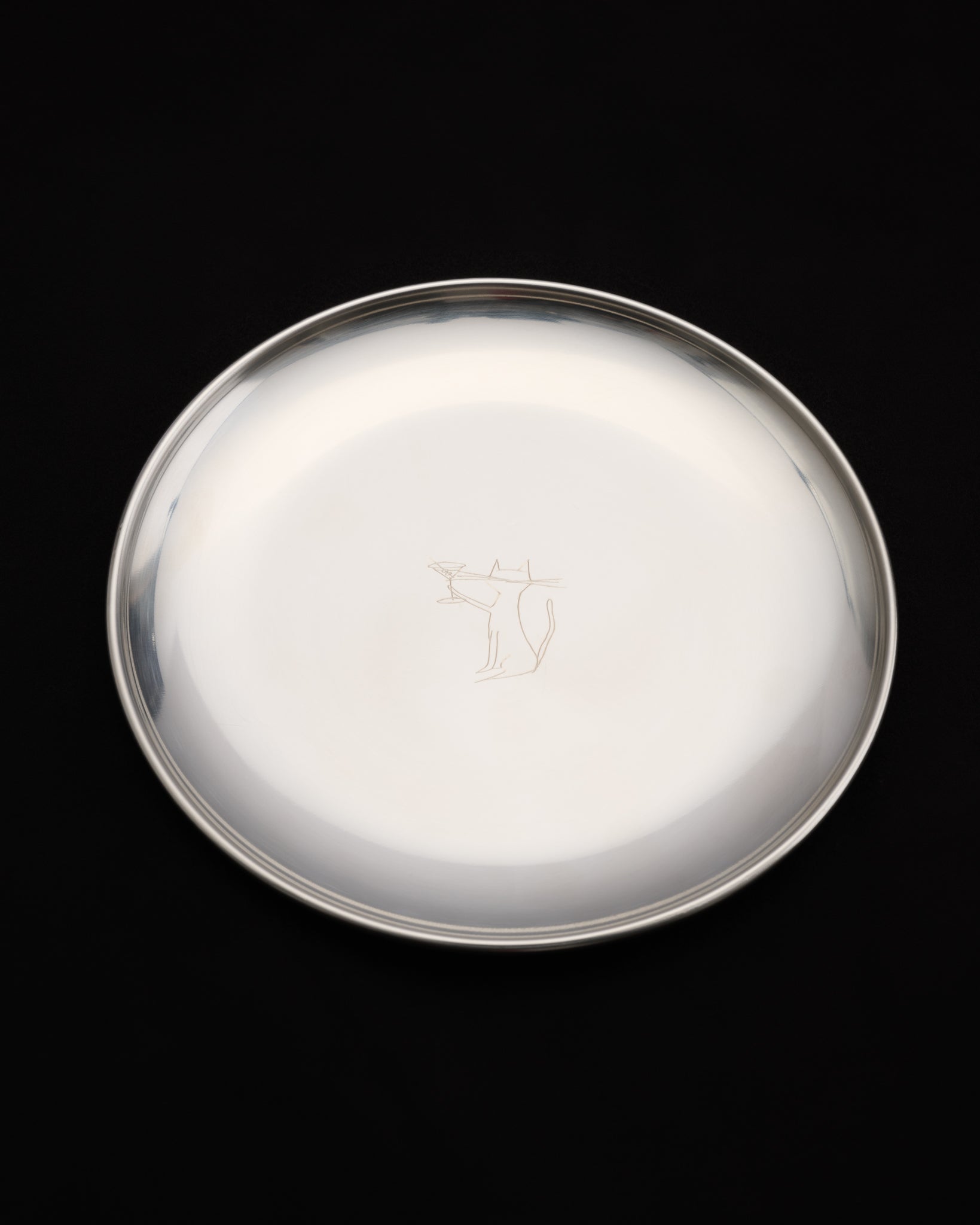 indoor cat side plate — set of 2 - lazy jamie -