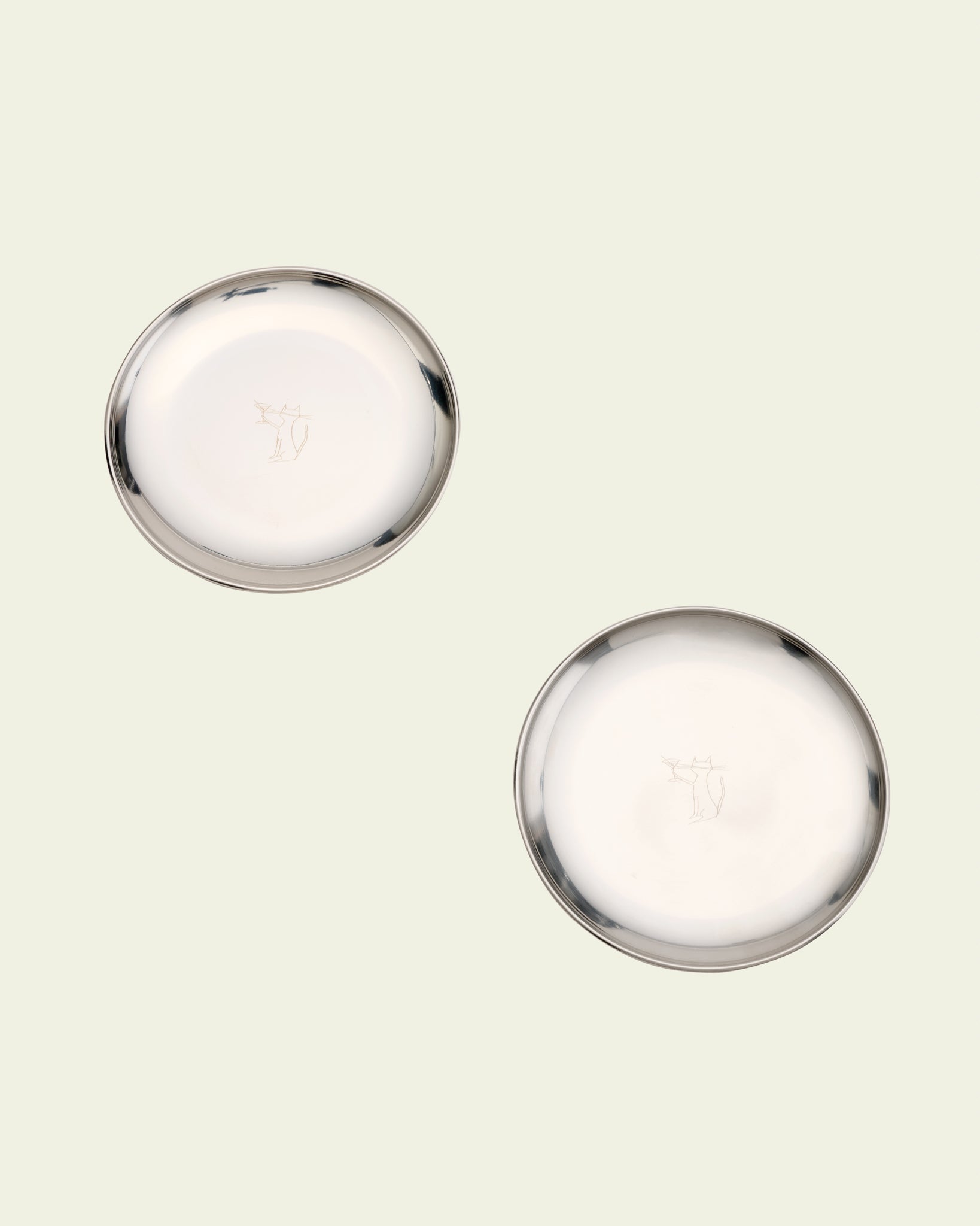 indoor cat side plate — set of 2 - lazy jamie -