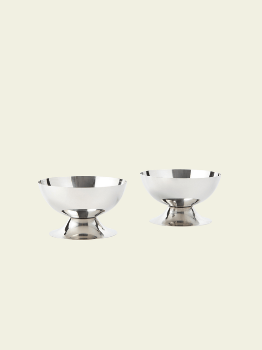 pecking order snack bowl — set of 2 - lazy jamie - 