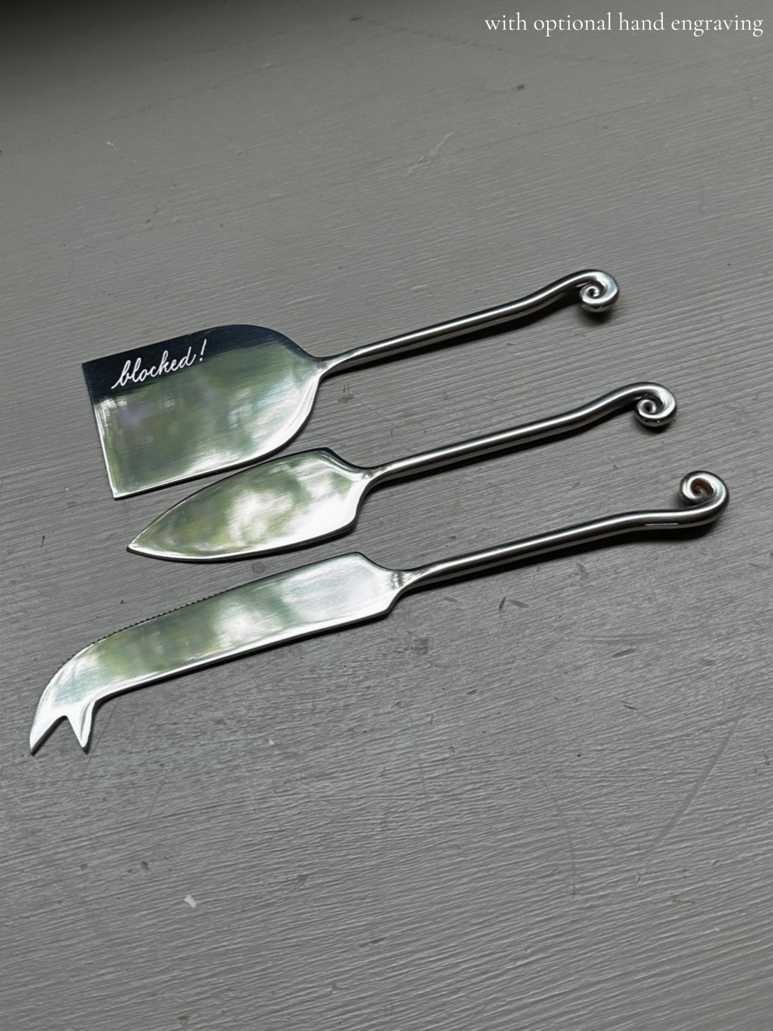 picky bits cheese knife set - lazy jamie - 