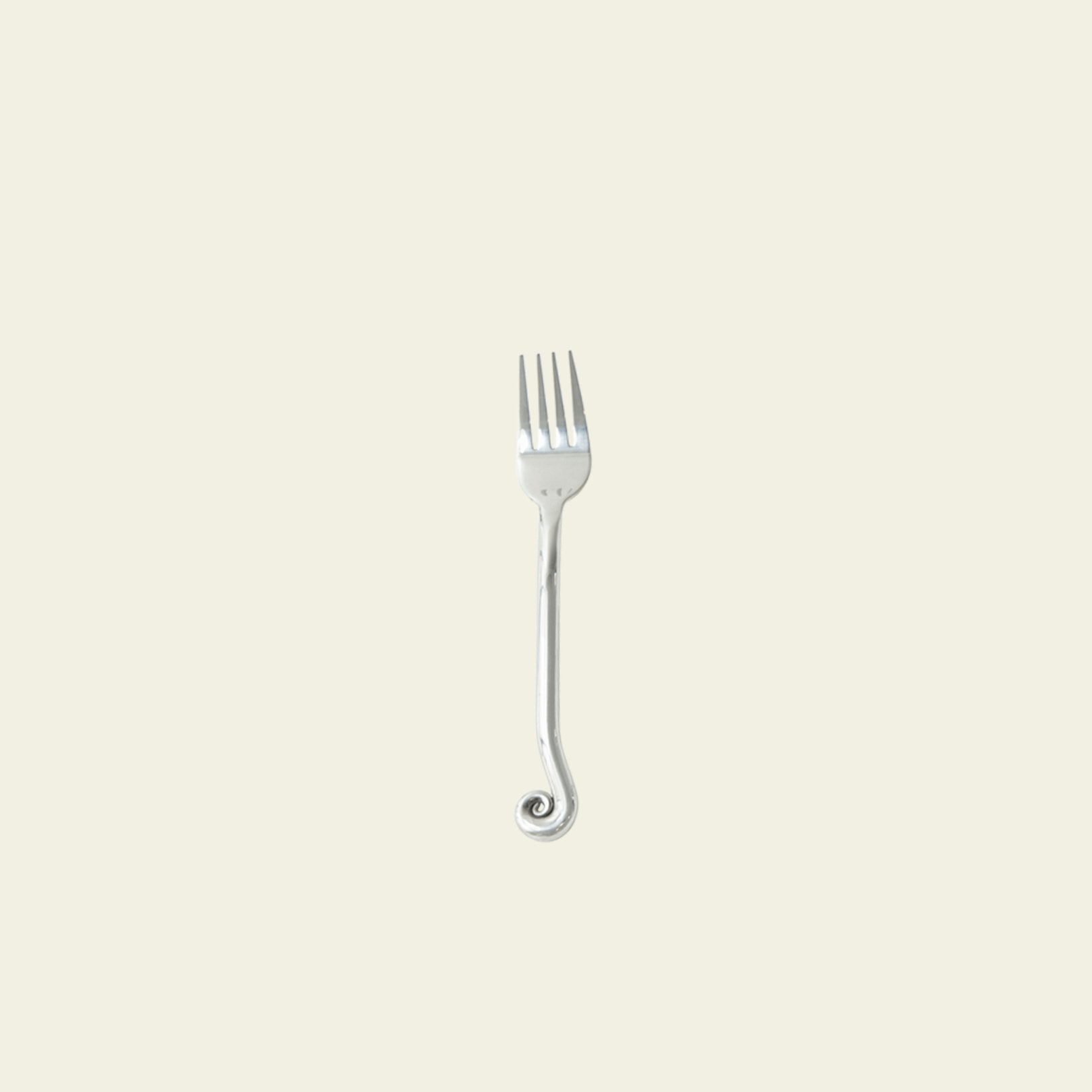 upward spiral salad fork - lazy jamie - 